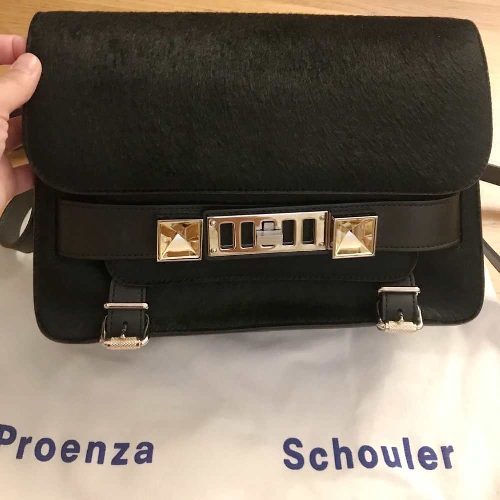 💯PS11 Classic Black Calf Hair